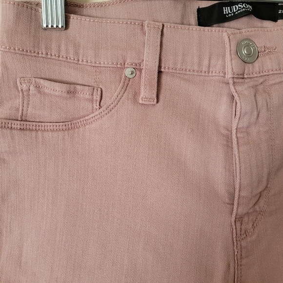 Hudson Jeans Nico Ankle Skinny Dusty Rose Mauve 28 NWT - Picture 8 of 12